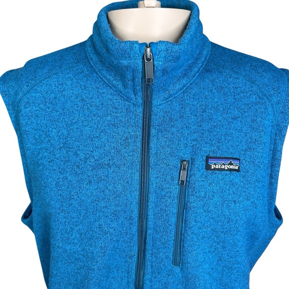 Patagonia Better Sweater XL Outdoor Hiking Gorpcore Larimar Blue - Picture 4 of 13